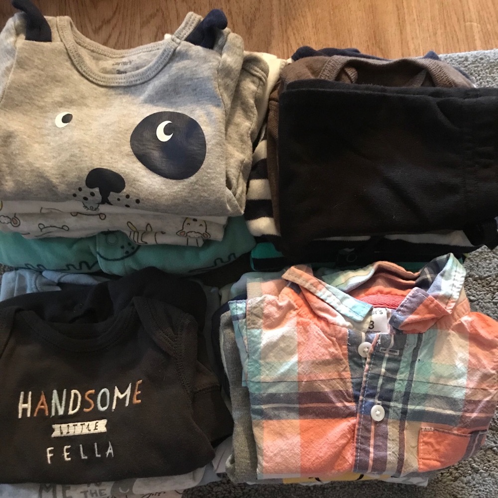 3/3-6 month baby boy clothes